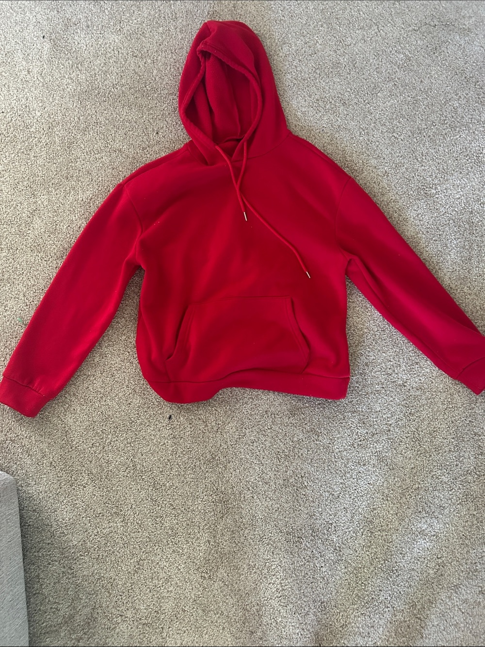 Classic Red Pullover Hoodie